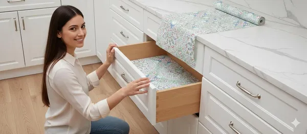Dribble_Eva_Shelf_Liner_Mat_45X500Cm_Roll_Non_Slip_Drawer_Cabinet_Liner_For_Kitchen_Waterproof_Oil_Proof_Washable_Fridge_Mat_Anti_Skid_Cupboard_Wardrobe_Multipurpose_Mat_Green_Red_Mandala_Art