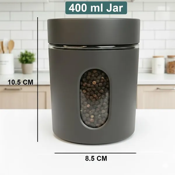 Dribble_Stainless_Steel_Storage_Jar_Set_Of_2_With_Glass_Window_Airtight_Kitchen_Canister_Containers_For_Rice_Pulses_Spices_Dry_Fruits_Moisture_Proof_Grey