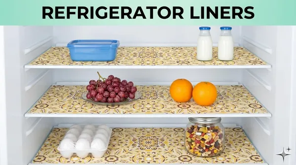 Dribble_Eva_Shelf_Liner_Mat_45X500Cm_Roll_Non_Slip_Drawer_Cabinet_Liner_For_Kitchen_Waterproof_Oil_Proof_Washable_Fridge_Mat_Anti_Skid_Cupboard_Wardrobe_Multipurpose_Mat_Yellow_Mandala_Art