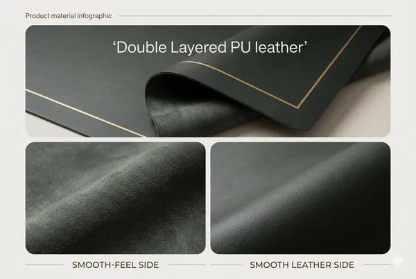Dribble_Premium_Pu_Leather_Placemats_Set_Of_6_Double_Layer_Waterproof_Heat_Resistant_Non_Slip_Easy_Clean_Dining_Table_Mats_For_Kitchen_Dining_Office_Desk_Reversible_Smooth_Finish_Grey
