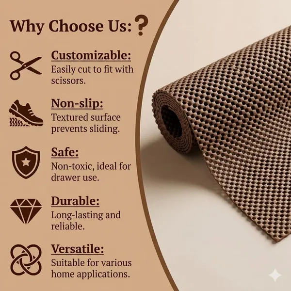 Dribble_Eva_Shelf_Liner_Mat_Mesh_Pattern_45X125Cm_Roll_Non_Slip_Drawer_Cabinet_Liner_For_Kitchen_Oil_Proof_Washable_Fridge_Mat_Anti_Skid_Cupboard_Wardrobe_Multipurpose_Mat_Brown_Pack_of_2