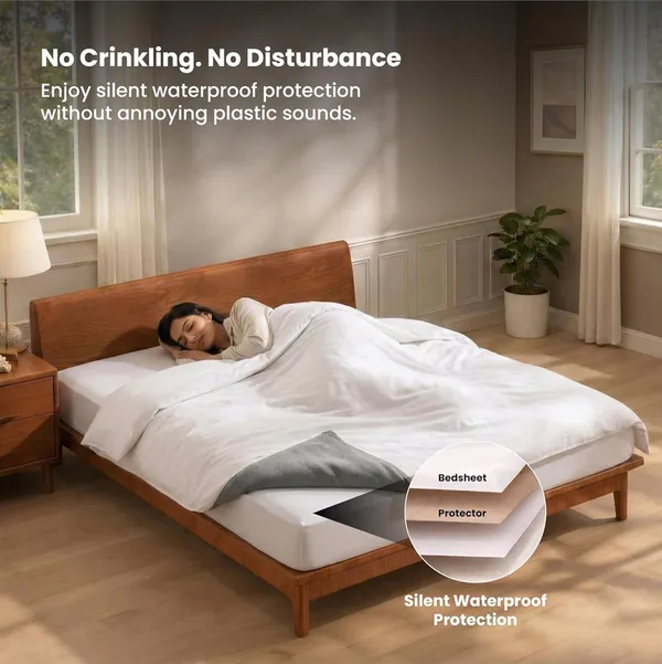 Dribble_Waterproof_Premium_Terry_Cotton_Mattress_Protector_for_Double_Bed_King_Size_78x72_Inches_|_Elastic_Fitted_|_Fits_Upto_10_Inch_|_Bed_Protector_Cover_(78"x72"_King_Beige)