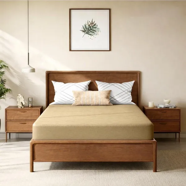 Dribble_Waterproof_Premium_Terry_Cotton_Mattress_Protector_for_Double_Bed_King_Size_78x72_Inches_|_Elastic_Fitted_|_Fits_Upto_10_Inch_|_Bed_Protector_Cover_(78"x72"_King_Beige)