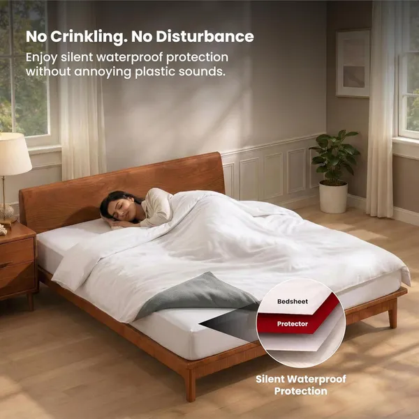 Dribble_Waterproof_Premium_Terry_Cotton_Mattress_Protector_for_Double_Bed_King_Size_78x72_Inches_|_Elastic_Fitted_|_Fits_Upto_10_Inch_|_Bed_Protector_Cover_(78"x72"_King_Maroon)