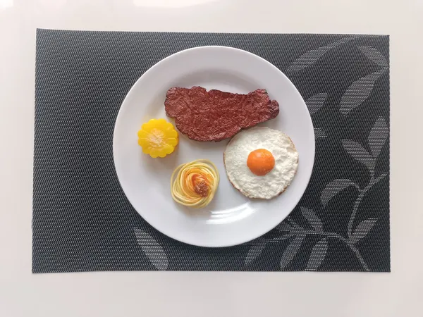 Dribble_PVC_Placemats_Set_of_6_|_Heat-Resistant,_Washable,_Waterproof_Table_Mats_|_Anti-Slip_Dining_Table_Placemats_for_Kitchen_&_Home_Decor_�_45x30cm,_Design_-_Night_Beauty