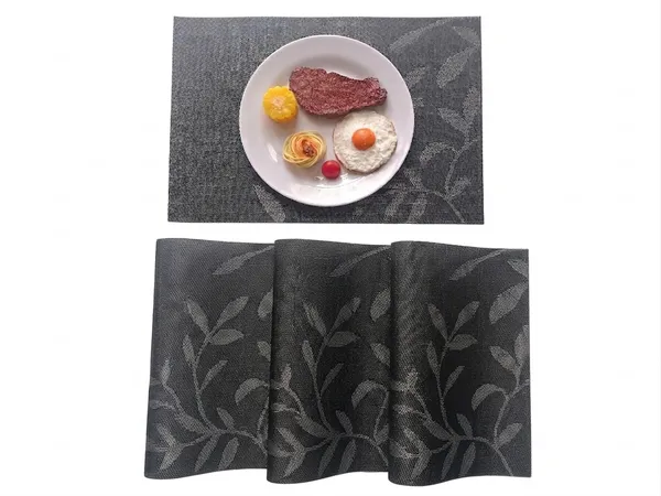 Dribble_PVC_Placemats_Set_of_4_|_Heat-Resistant,_Washable,_Waterproof_Table_Mats_|_Anti-Slip_Dining_Table_Placemats_for_Kitchen_&_Home_Decor_�_45x30cm,_Design_-_Night_Beauty