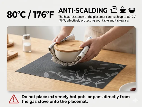 Dribble_PVC_Placemats_Set_of_4_|_Heat-Resistant,_Washable,_Waterproof_Table_Mats_|_Anti-Slip_Dining_Table_Placemats_for_Kitchen_&_Home_Decor_�_45x30cm,_Design_-_Night_Beauty