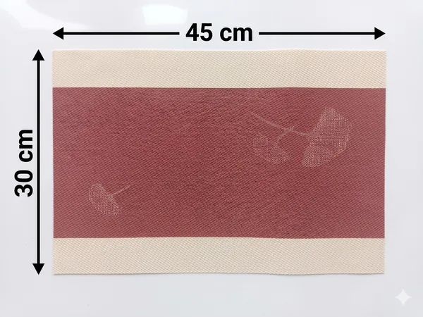 Dribble_PVC_Placemats_Set_of_4_|_Heat-Resistant,_Washable,_Waterproof_Table_Mats_|_Anti-Slip_Dining_Table_Placemats_for_Kitchen_&_Home_Decor_�_45x30cm,_Design_-_Desert_Wine