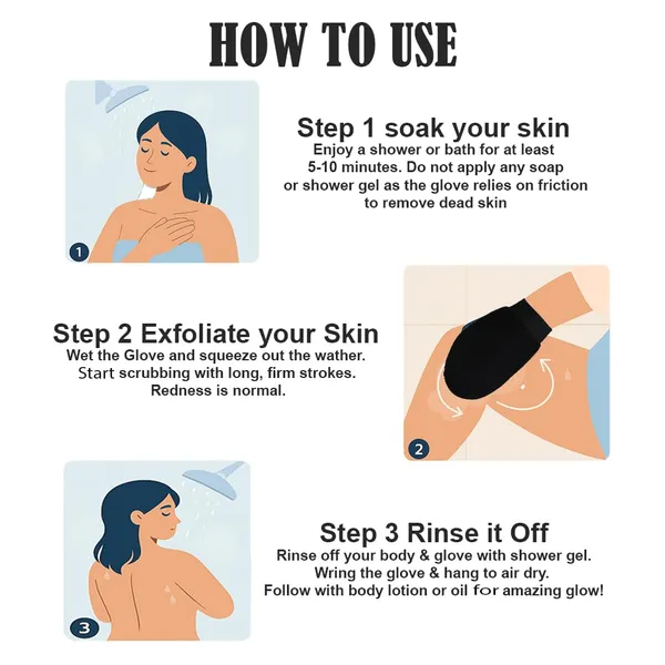 Dribble_Premium_Double_Layer_Body_Exfoliating_Glove_&_Scrubber_for_Shower_|_Deep_Exfoliation_to_Remove_Dead_Skin_&_Keratosis_Pilaris_|_100%_Natural_Viscose_Fiber_for_Smooth_Skin_|_Reusable_Mitt_for_Self-Tan_Prep_Pack_of_2