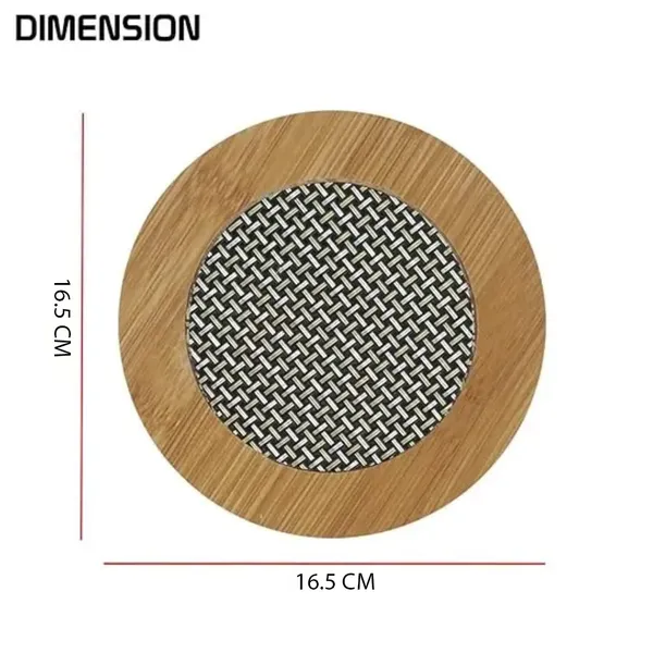 Dribble_Premium_Bamboo_Kitchen_Combo_Set_|_Large_Bamboo_Wood_Chopping_Board_32x22x2cm_&_Eco-Friendly_Bamboo_Wooden_Coasters/Heat_Pads_Pack_of_2_|_BPA-Free_Anti-Microbial_Cutting_Board_for_Vegetables,_Fruits,_Meat_&_Cheese_|_Durable_Kitchen_Accessories