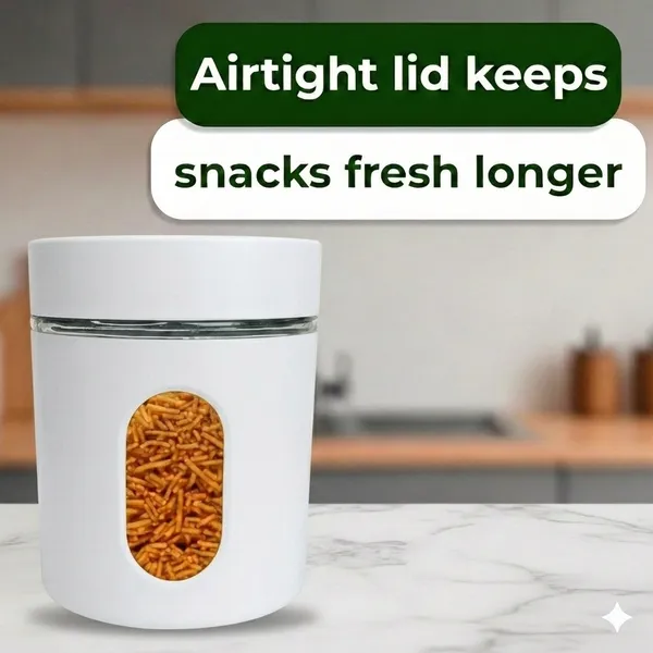 Dribble_Stainless_Steel_Storage_Jar_Set_Of_3_With_Glass_Window_|_Airtight_Kitchen_Canister_Containers_For_Rice,_Pulses,_Spices_&_Dry_Fruits_|_Moisture_Proof_(White)_(730Ml_Each)