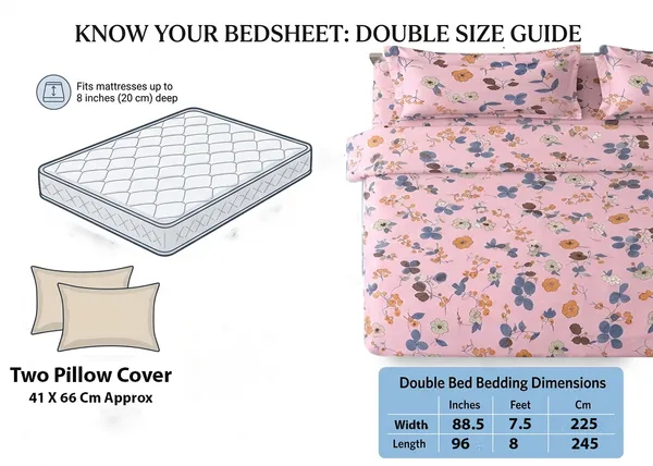 Dribble_Blooming_Pink_Queen_Size_Bedsheet_with_2_Pillow_Covers_|_186_TC_Soft_Cotton_Feel_Bed_Sheet_|_Breathable_Printed_Bedding_Set_|_Skin-Friendly_&_Durable_for_Bedroom,_Home_&_Hotel