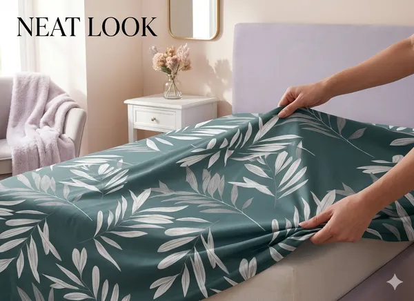 Dribble_Midnight_Garden_Queen_Size_Bedsheet_with_2_Pillow_Covers_|_186_TC_Soft_Cotton_Feel_Bed_Sheet_|_Breathable_Printed_Bedding_Set_|_Skin-Friendly_&_Durable_for_Bedroom,_Home_&_Hotel
