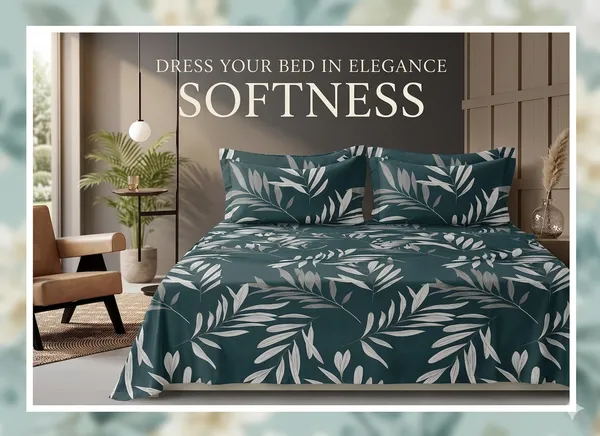 Dribble_Midnight_Garden_Queen_Size_Bedsheet_with_2_Pillow_Covers_|_186_TC_Soft_Cotton_Feel_Bed_Sheet_|_Breathable_Printed_Bedding_Set_|_Skin-Friendly_&_Durable_for_Bedroom,_Home_&_Hotel
