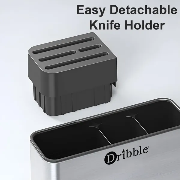 Dribble_Stainless_Steel_Spoon_Stand_&_Knife_Holder_for_Kitchen_Countertop_|_Rustproof_Cutlery_Organizer_for_Spoons,_Forks,_Spatula_&_Knives_|_Durable_Steel_Utensil_Stand