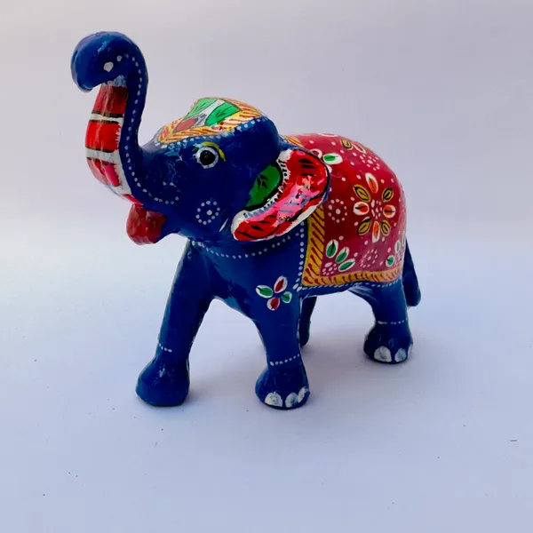 Blue_Handpainted_Decorative_Elephant_Figurine