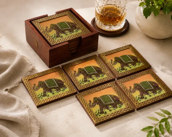 Handcrafted_Wooden_Elephant_Coaster_Set_with_Storage_Box