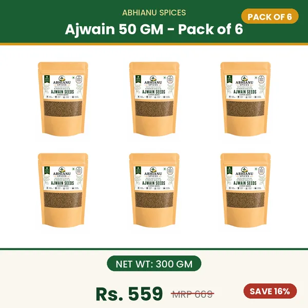 Abhianu_Spices_Ajwain_Carom_Seeds_300_GM_(6*_50_GM_Pack)