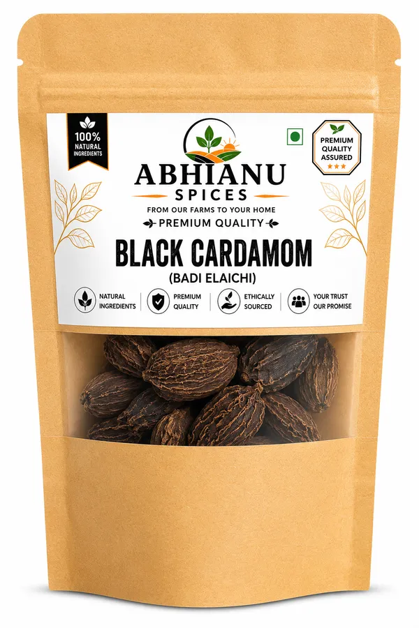Abhianu_Spices_Black_Cardamom_Badi_Elaichi_150_GM_(3*_50_GM_Pack)