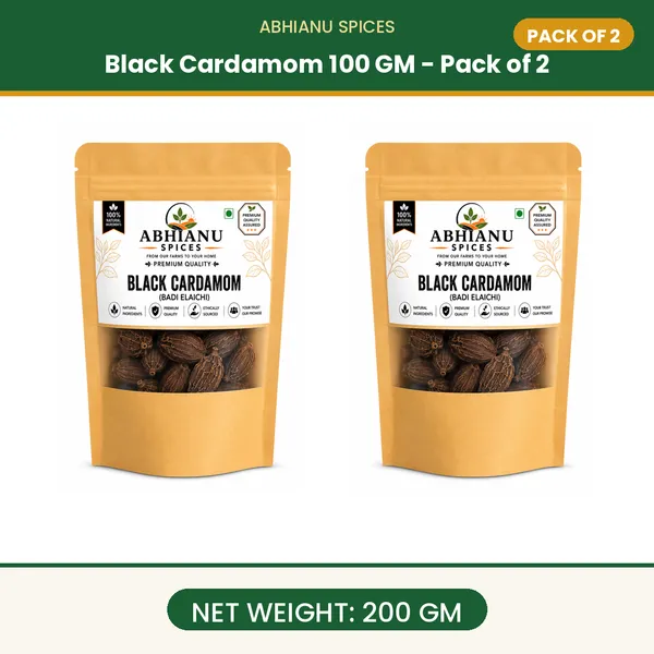 Abhianu_Spices_Black_Cardamom_Badi_Elaichi_200_GM_(2*_100_GM_Pack)