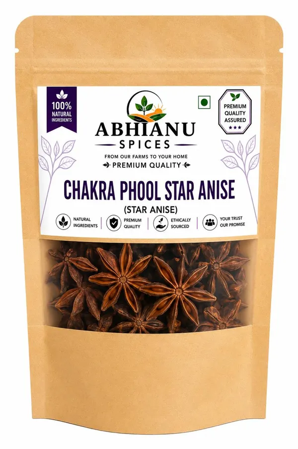 Abhianu_Spices_Star_Anise_Chakra_Phool_300_GM_(6*_50_GM_Pack)