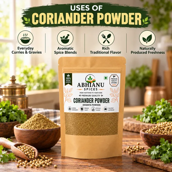 Abhianu_Spices_Coriander_Powder_Dhania_400_GM_(8*_50_GM_Pack)