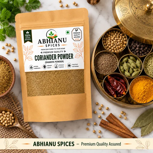 Abhianu_Spices_Coriander_Powder_Dhania_400_GM_(8*_50_GM_Pack)