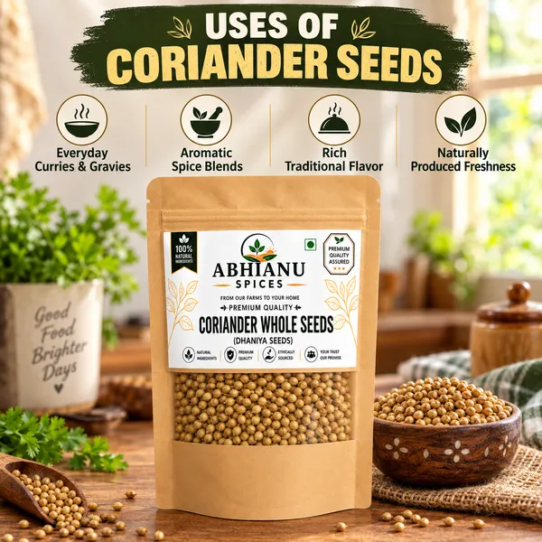 Abhianu_Spices_Coriander_Whole_Sabut_Dhania_500_GM_(5*_100_GM_Pack)