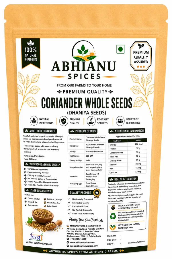 Abhianu_Spices_Coriander_Whole_Sabut_Dhania_1000_GM_(5*_200_GM_Pack)