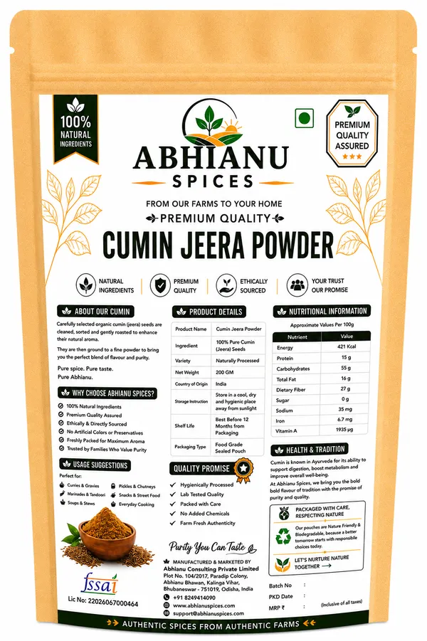 Abhianu_Spices_Cumin_Powder_Jeera_Powder_600_GM_(3*_200_GM_Pack)