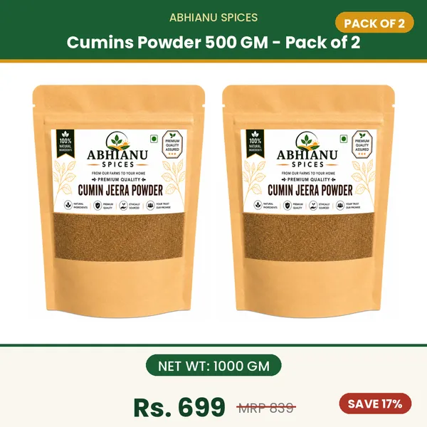 Abhianu_Spices_Cumin_Powder_Jeera_Powder_1000_GM_(2*_500_GM_Pack)