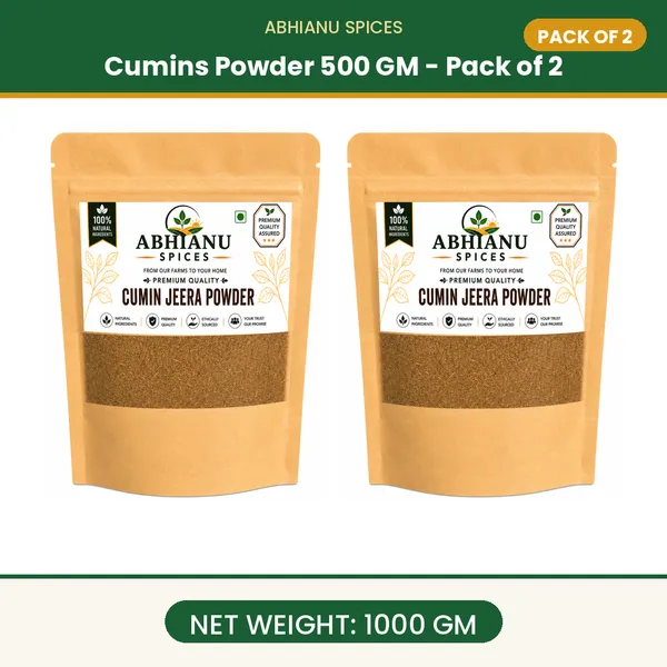 Abhianu_Spices_Cumin_Powder_Jeera_Powder_1000_GM_(2*_500_GM_Pack)