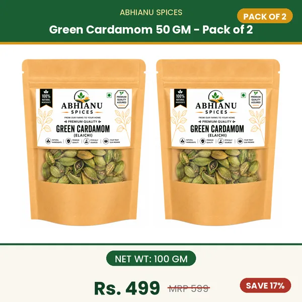 Abhianu_Spices_Green_Cardamom_Choti_Elaichi_100_GM_(2*_50_GM_Pack)