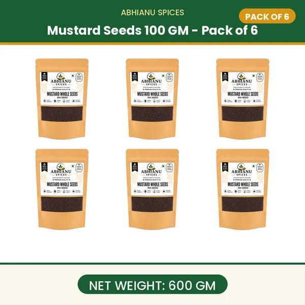 Abhianu_Spices_Mustard_Seeds_Rai_Sarson_600_GM_(6*_100_GM_Pack)