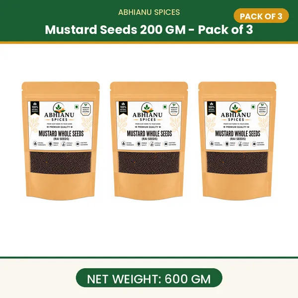 Abhianu_Spices_Mustard_Seeds_600_GM_(3*_200_GM_Pack)