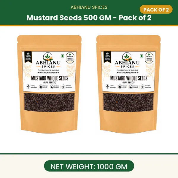 Abhianu_Spices_Mustard_Seeds_1000_GM_(2*_500_GM_Pack)