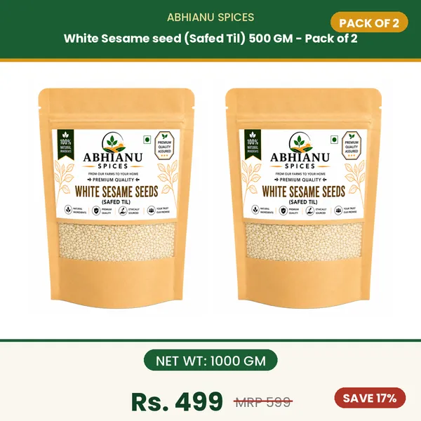 Abhianu_Spices_White_Sesame_Seeds_Safed_Til_1000_GM_(2*_500_GM_Pack)