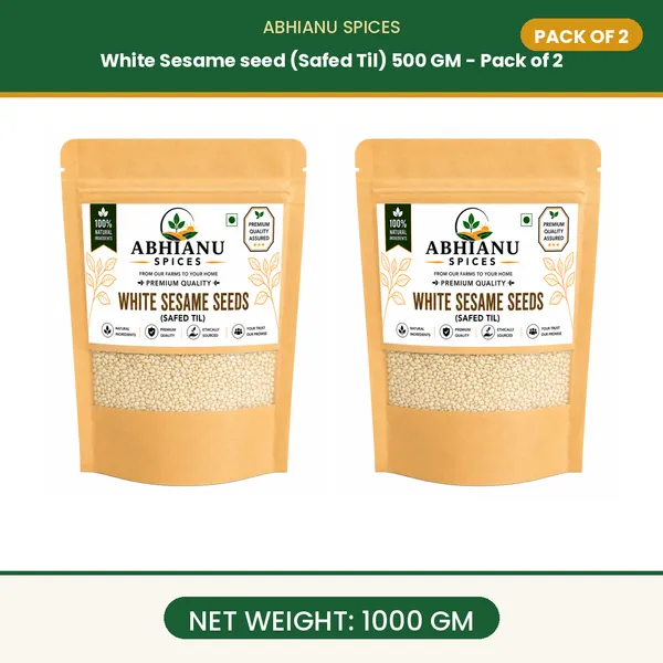 Abhianu_Spices_White_Sesame_Seeds_Safed_Til_1000_GM_(2*_500_GM_Pack)