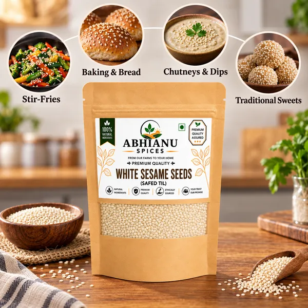 Abhianu_Spices_White_Sesame_Seeds_Safed_Til_600_GM_(3*_200_GM_Pack)