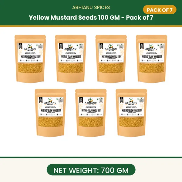 Abhianu_Spices_Yellow_Mustard_Seeds_700_GM_(7*_100_GM_Pack)