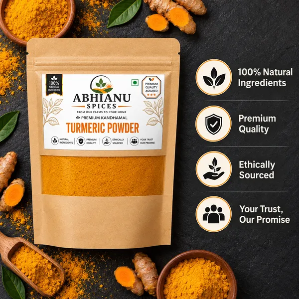 Abhianu_Spices_Kandhamal_Turmeric_Powder_200_GM_(200_GM_Pack)