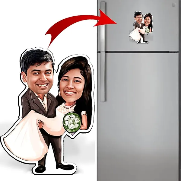 Printmakers_Custom_Cartoon_Character_Fridge_Magnet_Set_Of_4