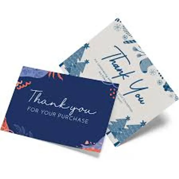Printmakers_Floral_Printed_Thank_You_Card_350_Gsm_Pack_Of_50