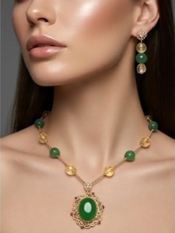 SLEAK_ITALIAN_CHAIN_SET_WITH_FANCY_PENDENT