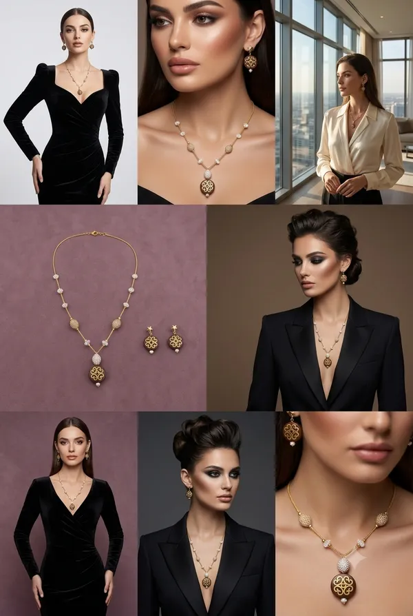 SLEAK_ITALIAN_CHAIN_SET_WITH_FANCY_PENDENT