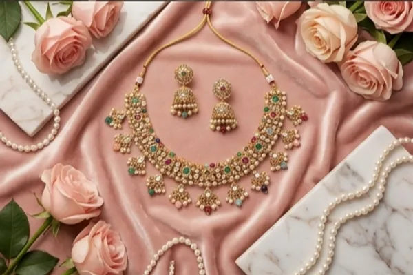 Multicolor_Stone_Statement_Necklace_Set_With_Matching_Earrings