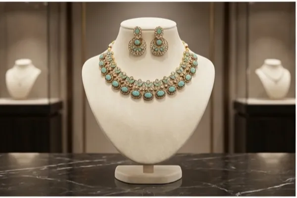 Mint_Kundan_Necklace_Set_With_Matching_Earrings