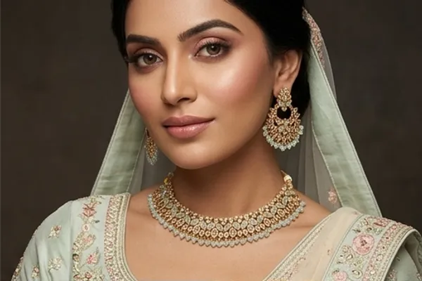 Mint_Kundan_Necklace_Set_With_Matching_Earrings