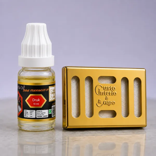 Golden_Dispenser_Druk_Aroma_Oil_Car_Freshner_Combo