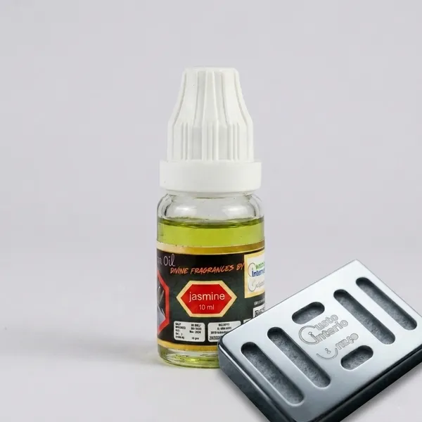 Silver_Dispenser_With_Jasmine_Aroma_Oil_Car_Freshner_Combo